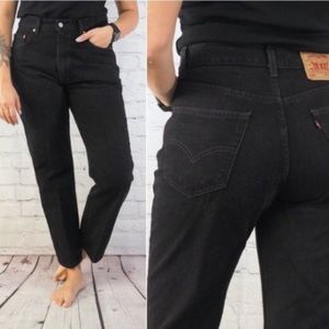 Levi’s 505 vintage high waist 90’s straight jeans